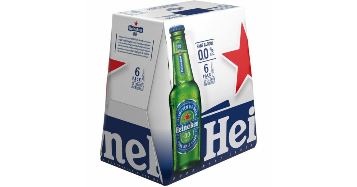 Heineken Biere Blonde Sans Alcool Pack De Bouteilles De Cl